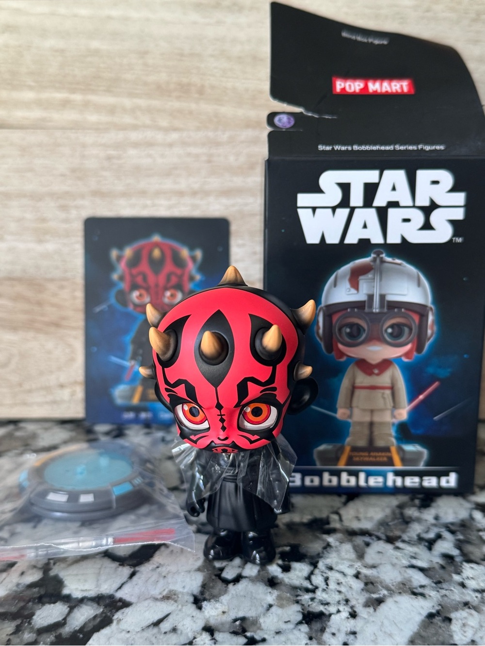 Popmart Star Wars Bobble Head Series Maul